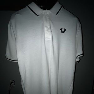 White True Religion Polo